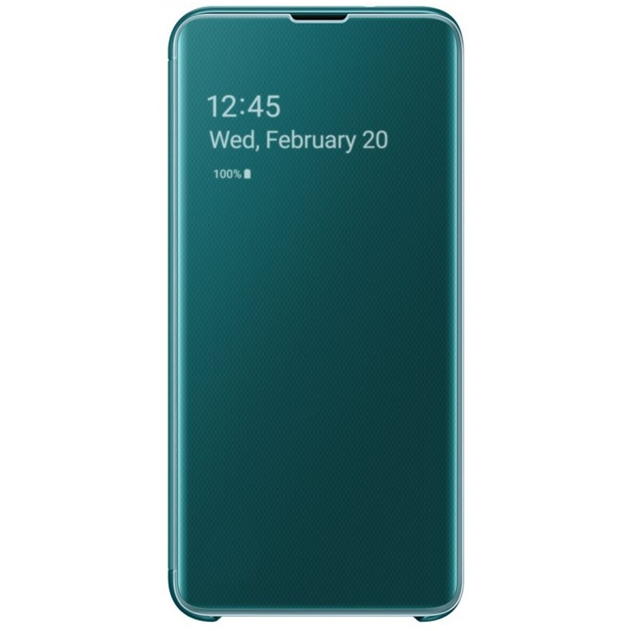 Dėklas G970 Samsung Galaxy S10e Clear View Cover Green